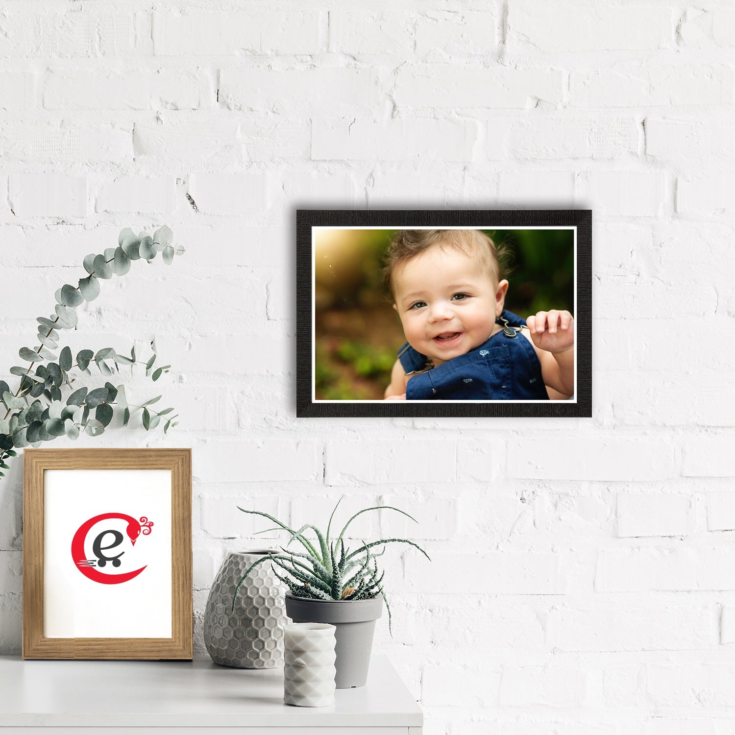 Cute Baby Painting Digital Printed Wall Art Kafalo
