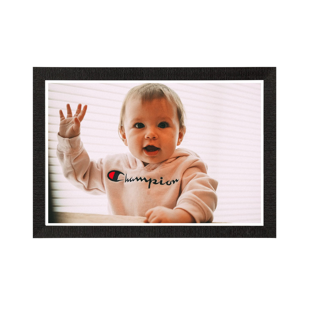 Cute Baby Painting Digital Printed Wall Art Kafalo