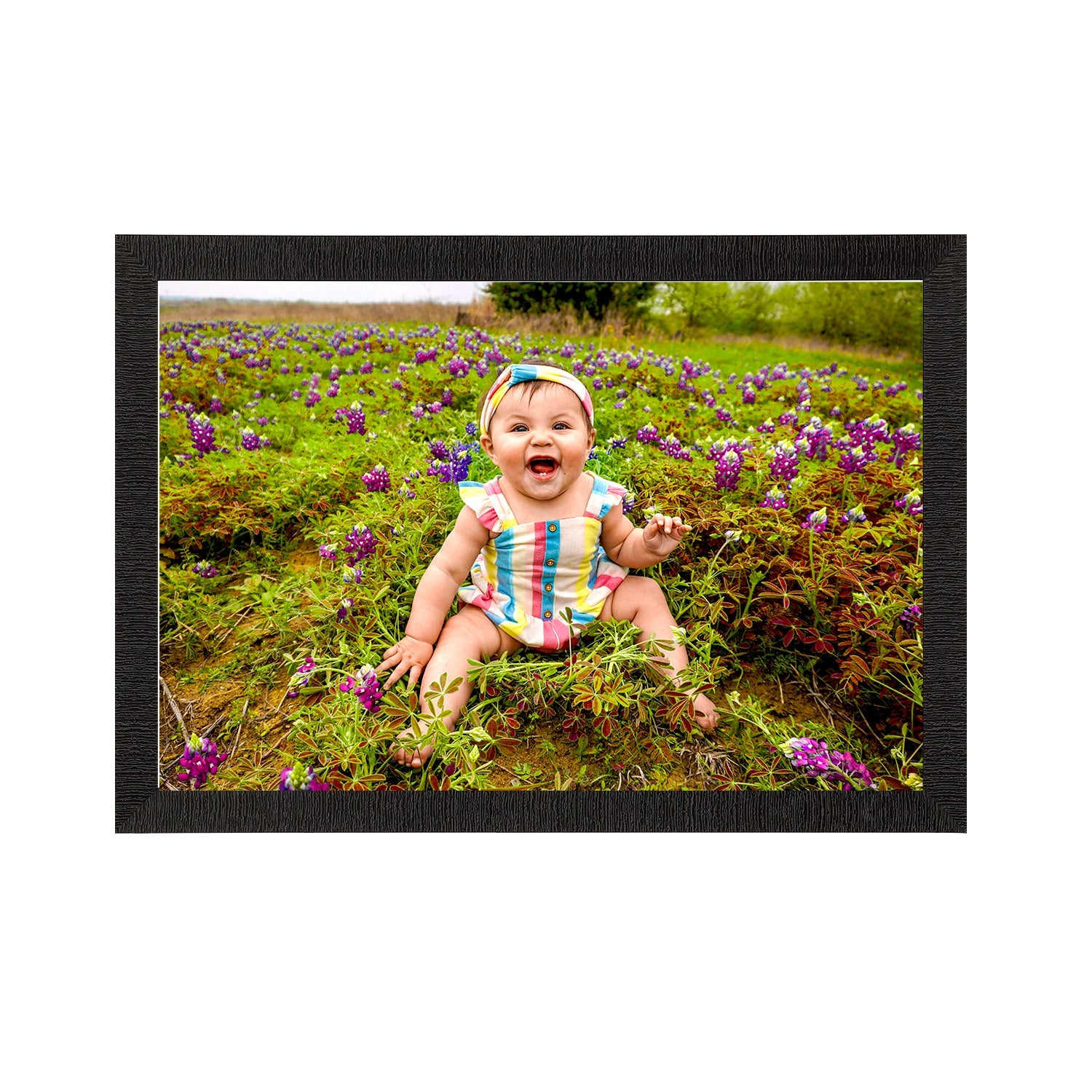 Cute Baby Painting Digital Printed Wall Art Kafalo