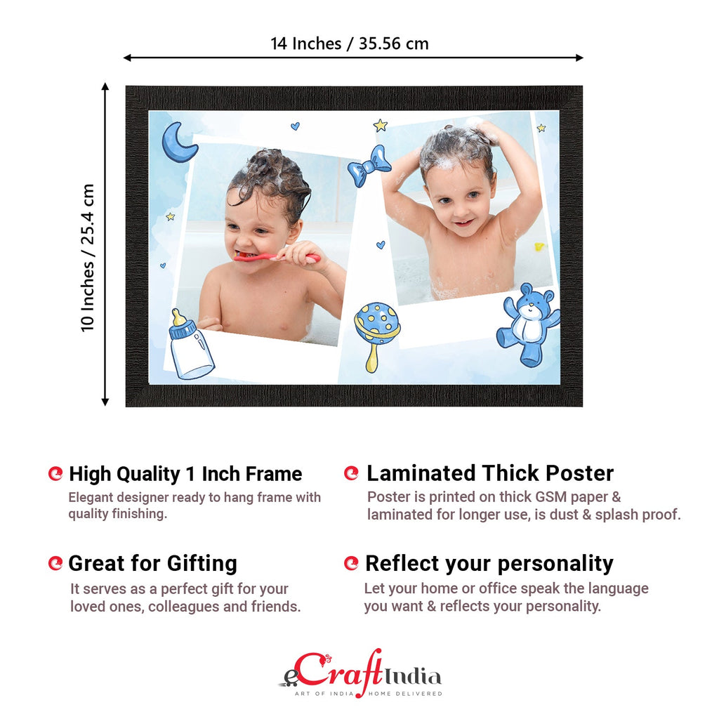 Cute Baby Painting Digital Printed Wall Art Kafalo
