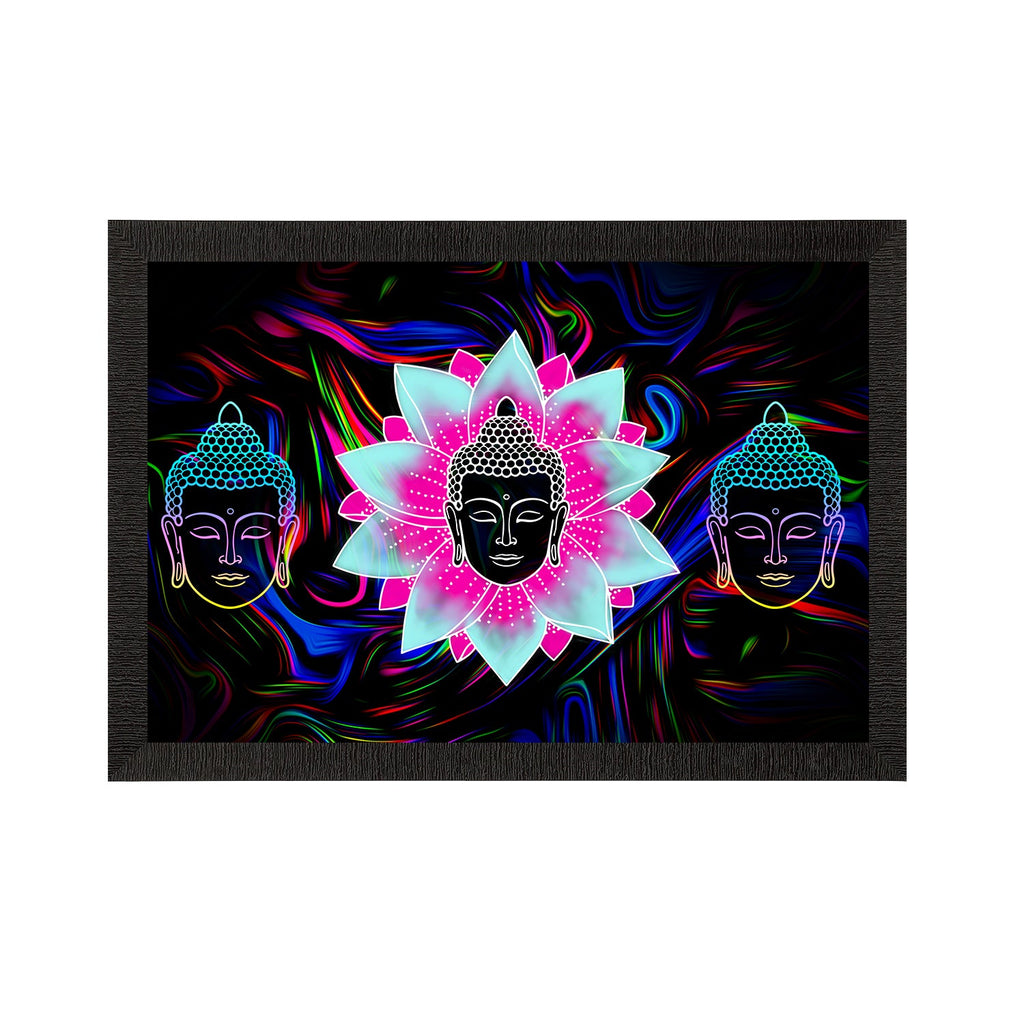 Lord Buddha Painting Digital Printed Religious Wall Art Kafalo