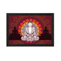 Meditating Lord Buddha Satin Matt Texture UV Art Painting Kafalo