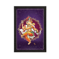 Lord Ganesha Satin Matt Texture UV Art Painting Kafalo