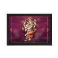 Lord Ganesha Satin Matt Texture UV Art Painting Kafalo