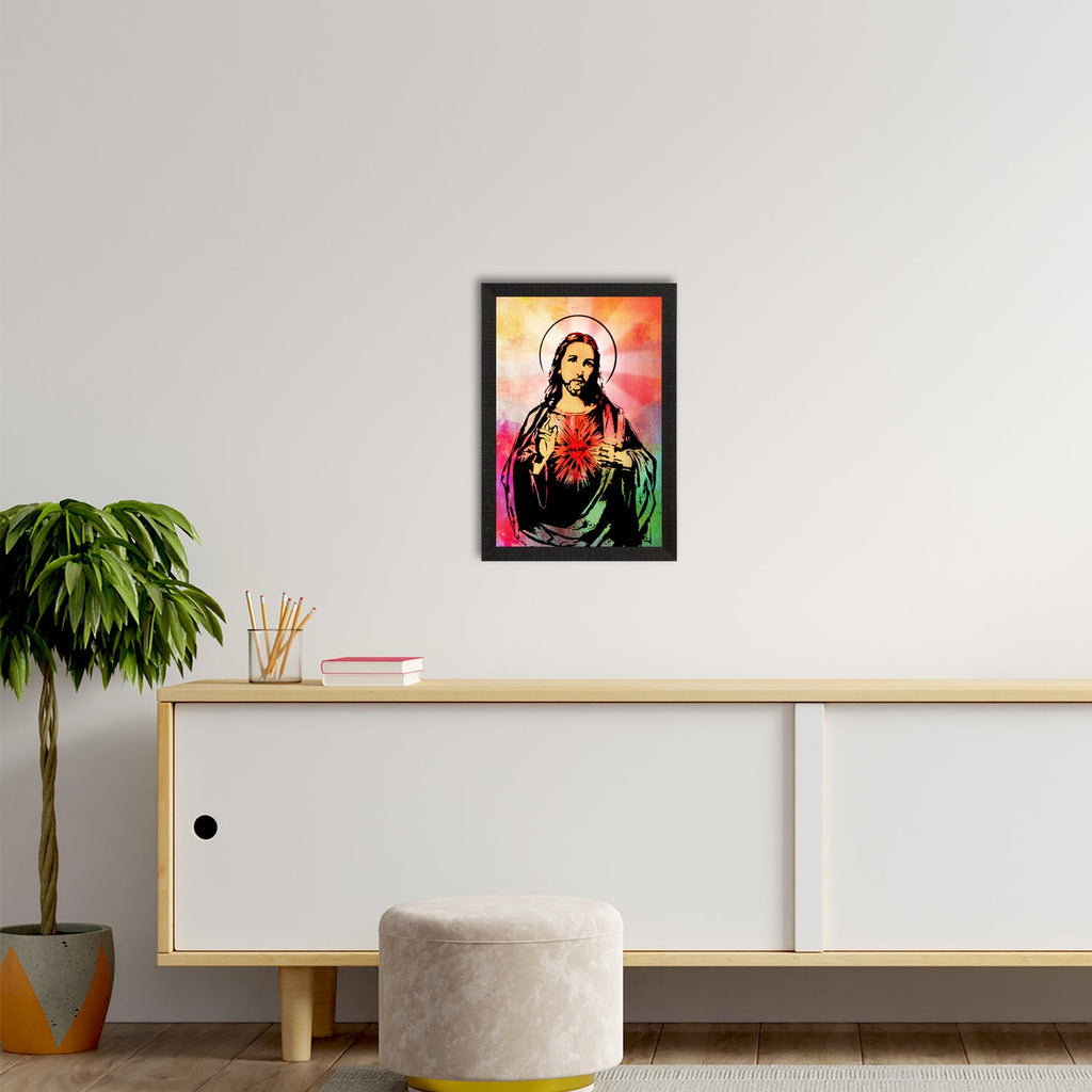 Jesus Christ Painting Digital Printed Religious Wall Art Kafalo