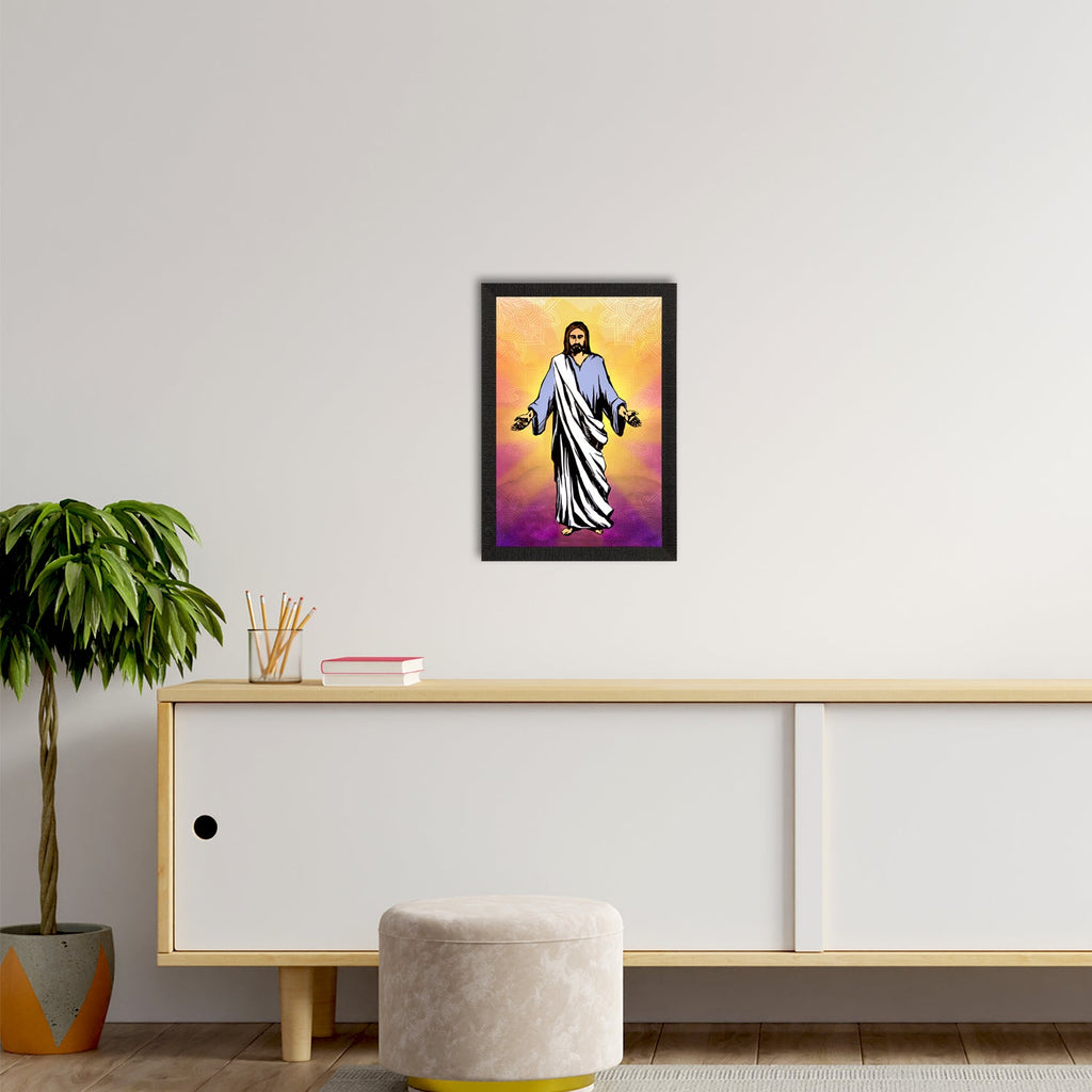 Jesus Christ Painting Digital Printed Religious Wall Art Kafalo
