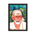Sai Baba Satin Matt Texture UV Art Painting Kafalo