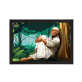 Sai Baba Satin Matt Texture UV Art Painting Kafalo