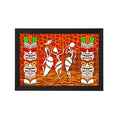 Tribal Theme Satin Matt Texture UV Art Painting Kafalo