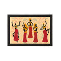 Tribal Theme Satin Matt Texture UV Art Painting Kafalo