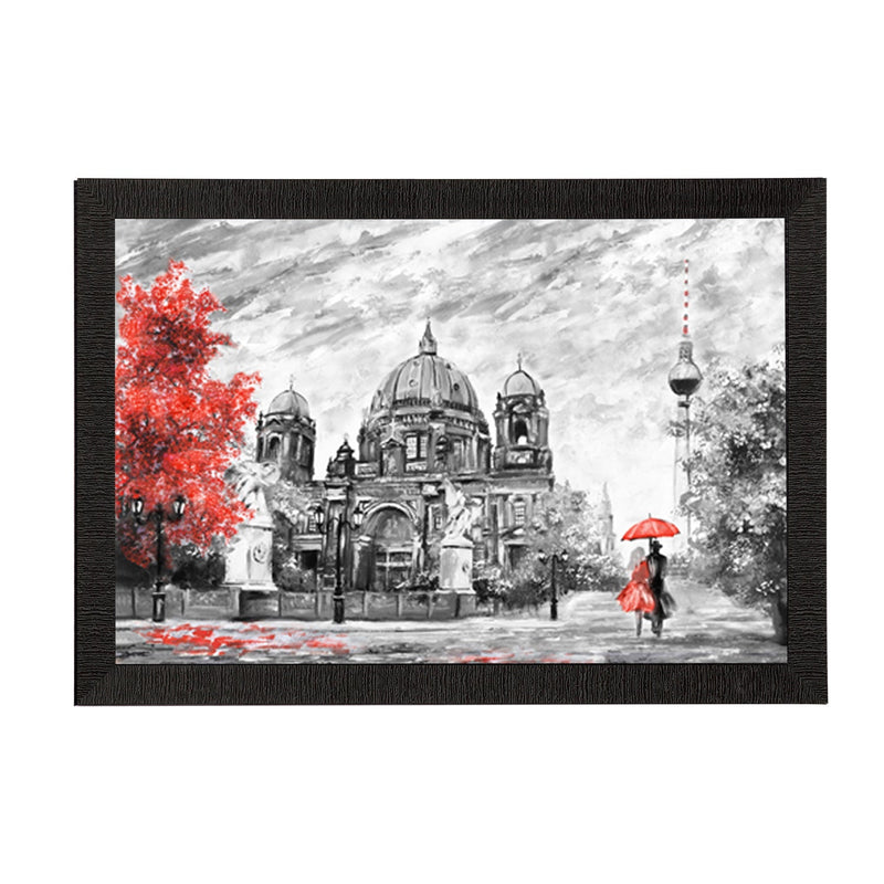 Artistic Europe Street View Satin Matt Texture UV Art Painting