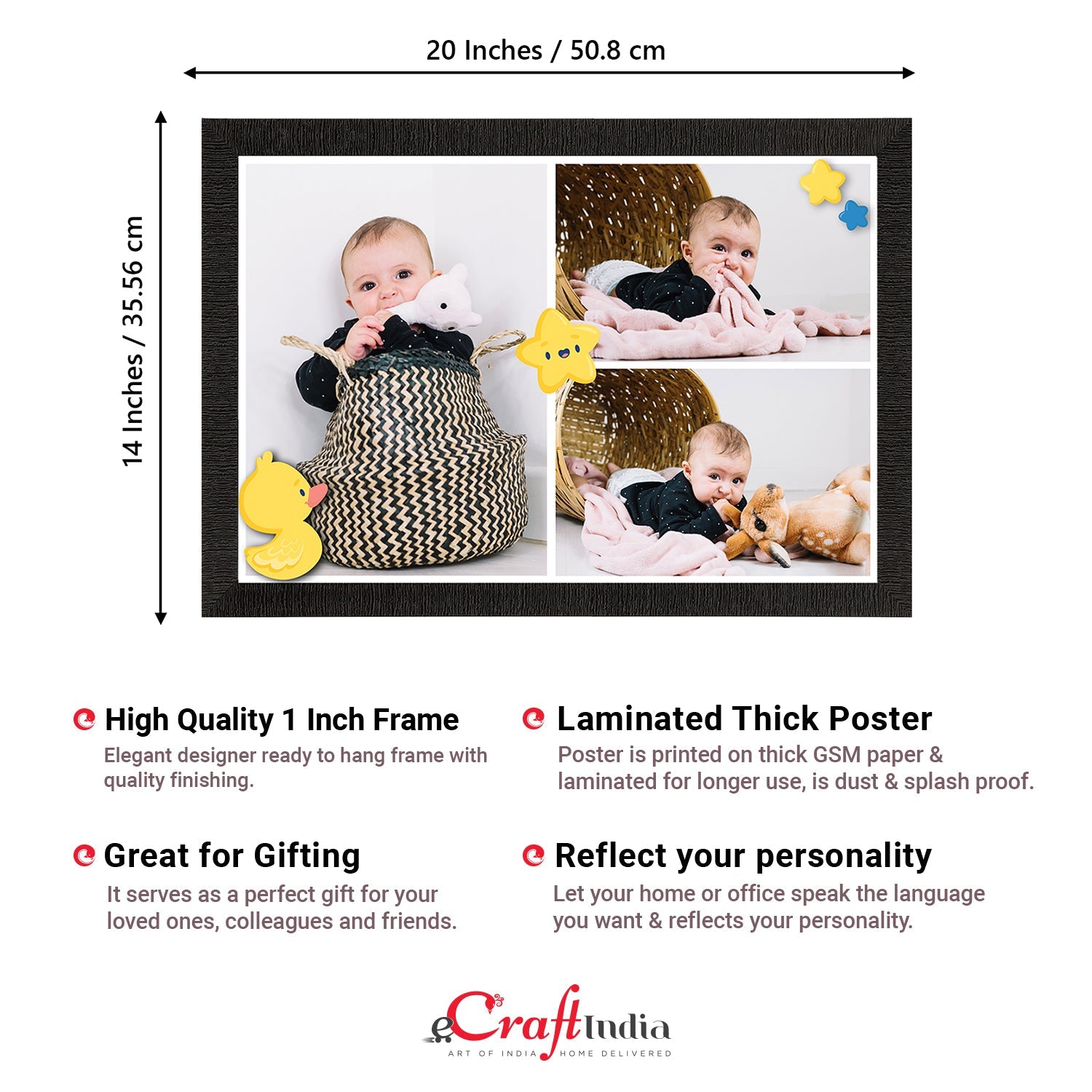 Cute Baby Painting Digital Printed Wall Art Kafalo