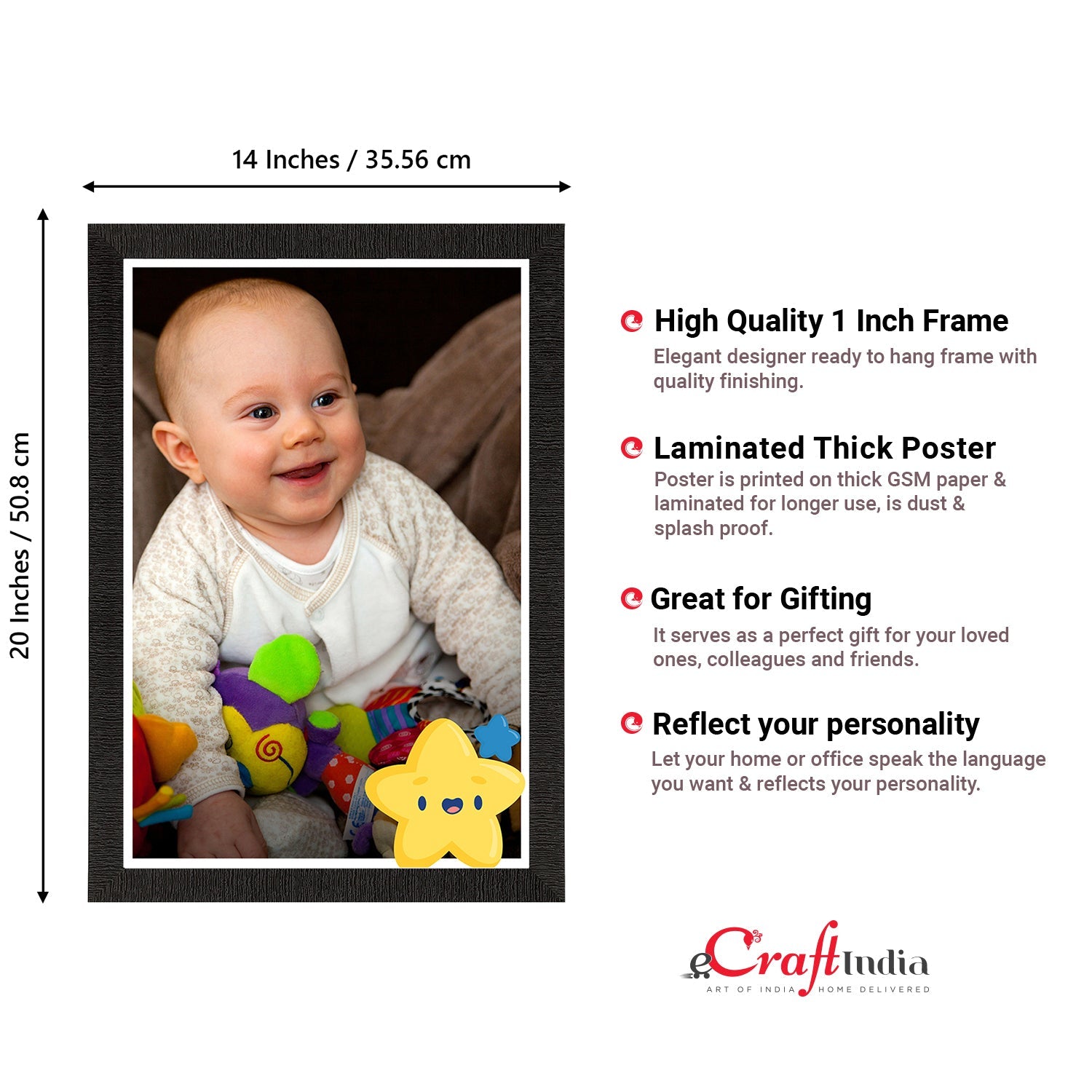 Cute Baby Painting Digital Printed Wall Art Kafalo