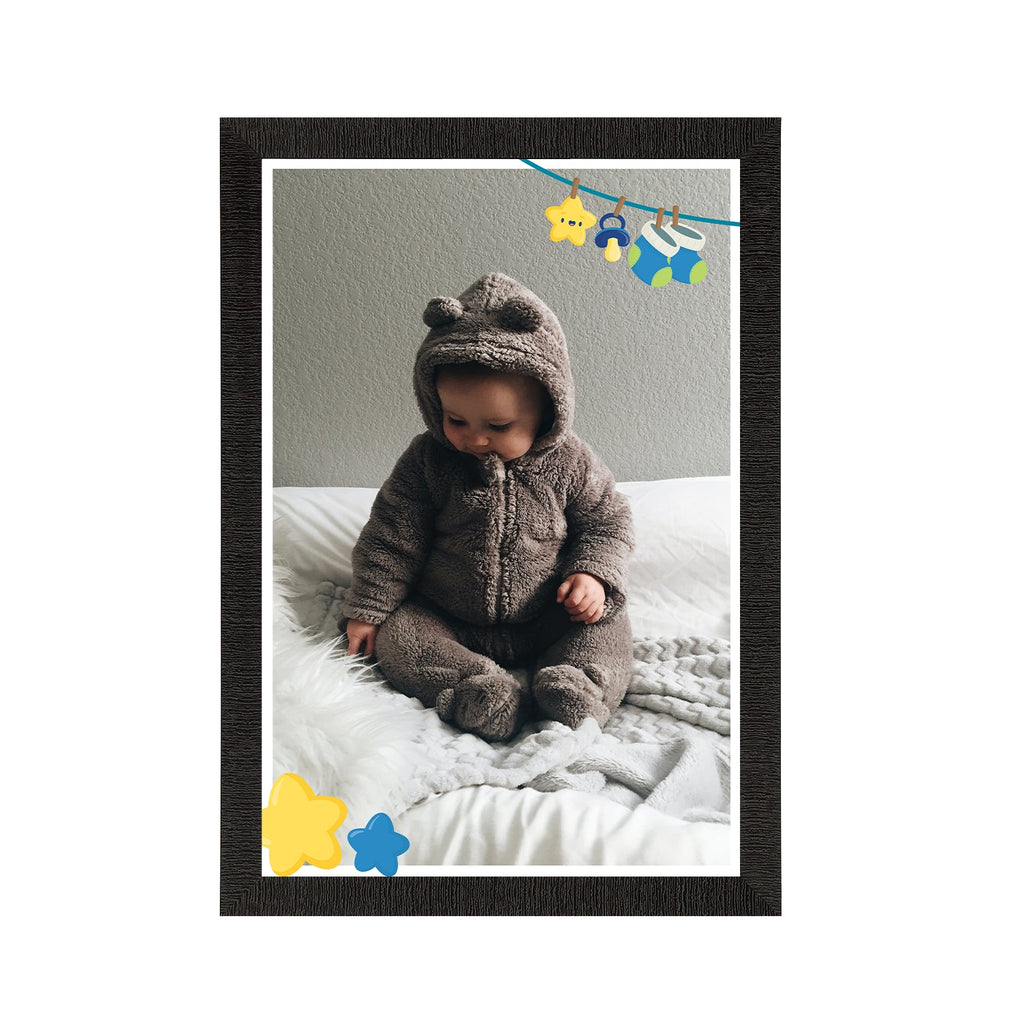 Cute Baby Painting Digital Printed Wall Art Kafalo