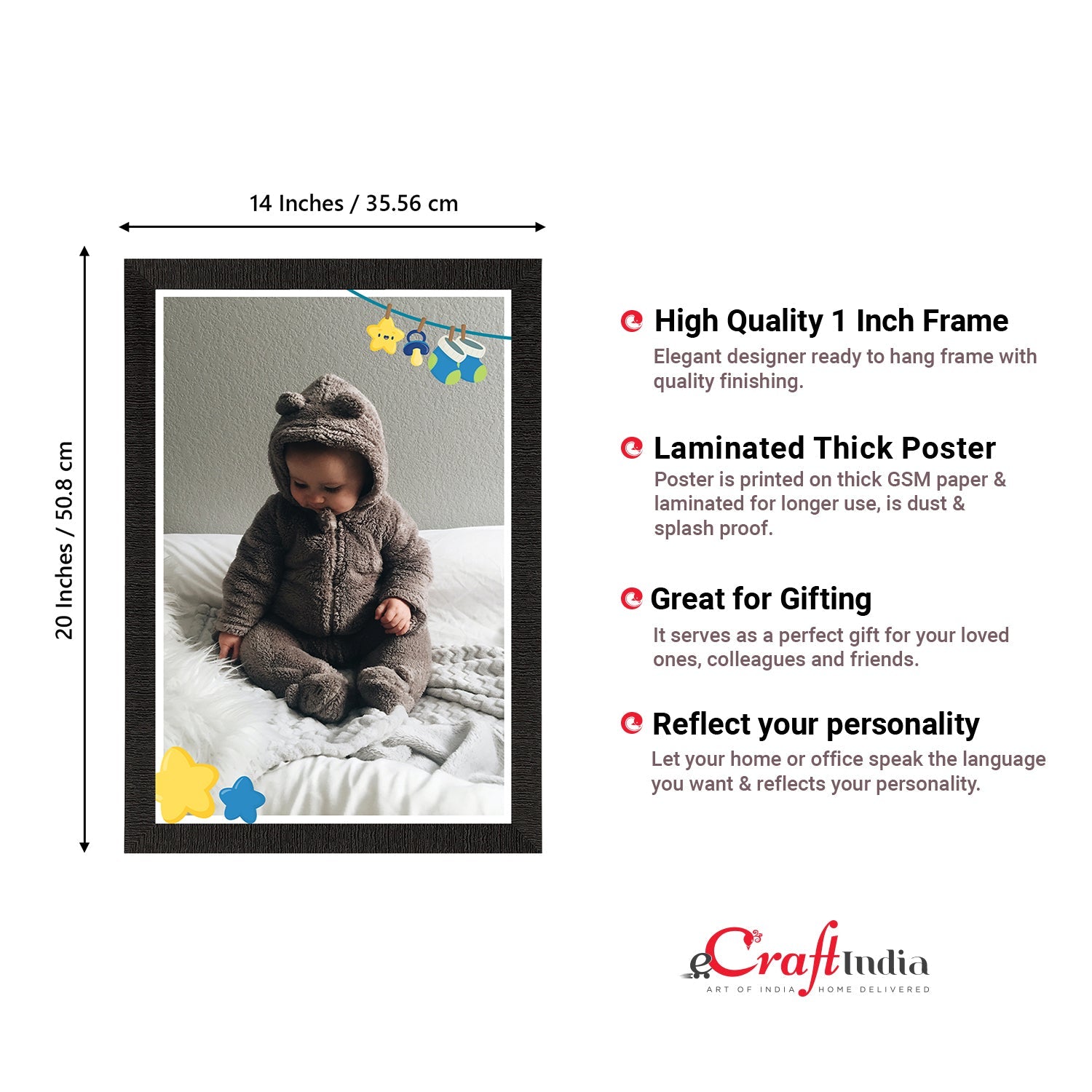 Cute Baby Painting Digital Printed Wall Art Kafalo