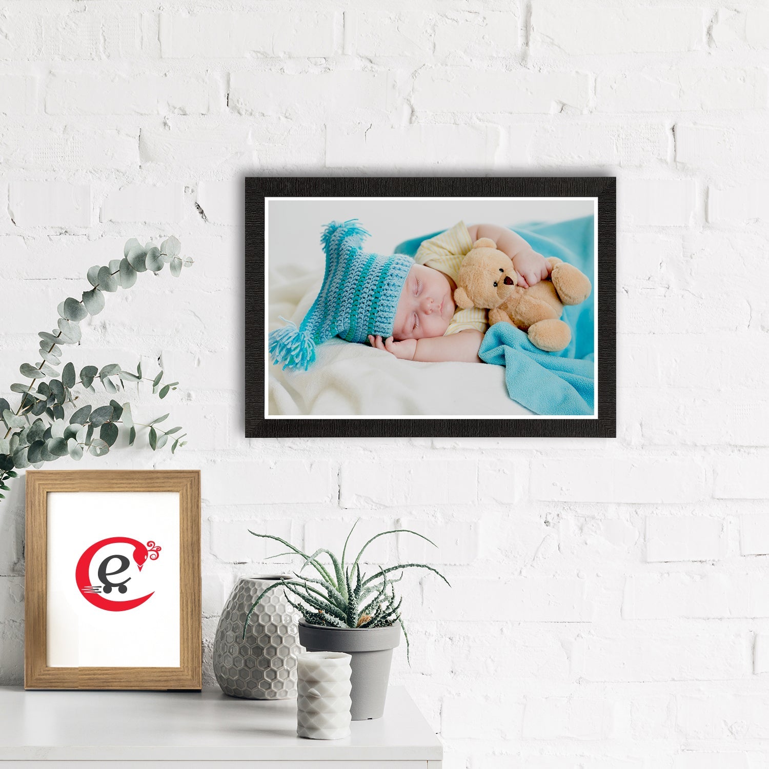 Cute Baby Painting Digital Printed Wall Art Kafalo