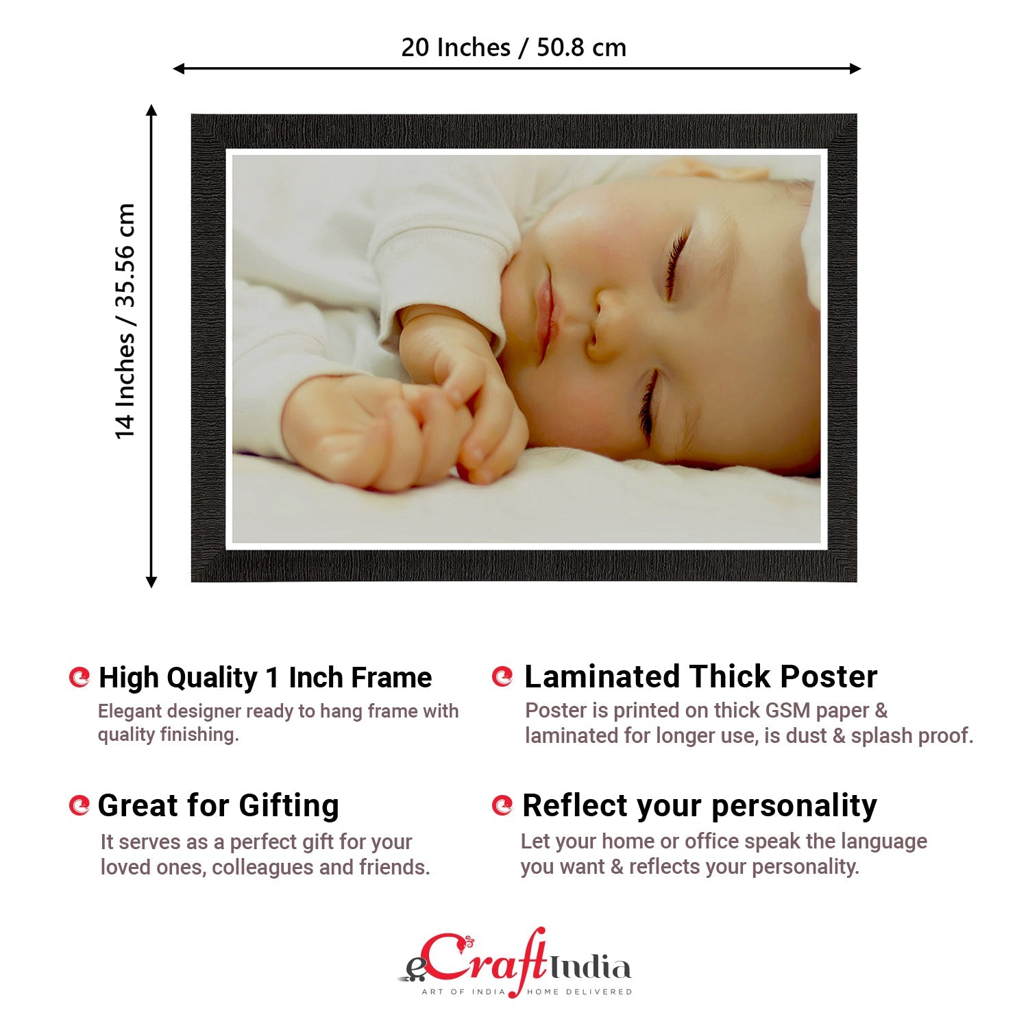 Cute Baby Painting Digital Printed Wall Art Kafalo