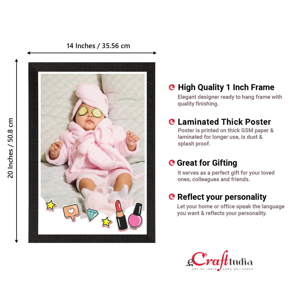 Cute Baby Painting Digital Printed Wall Art Kafalo