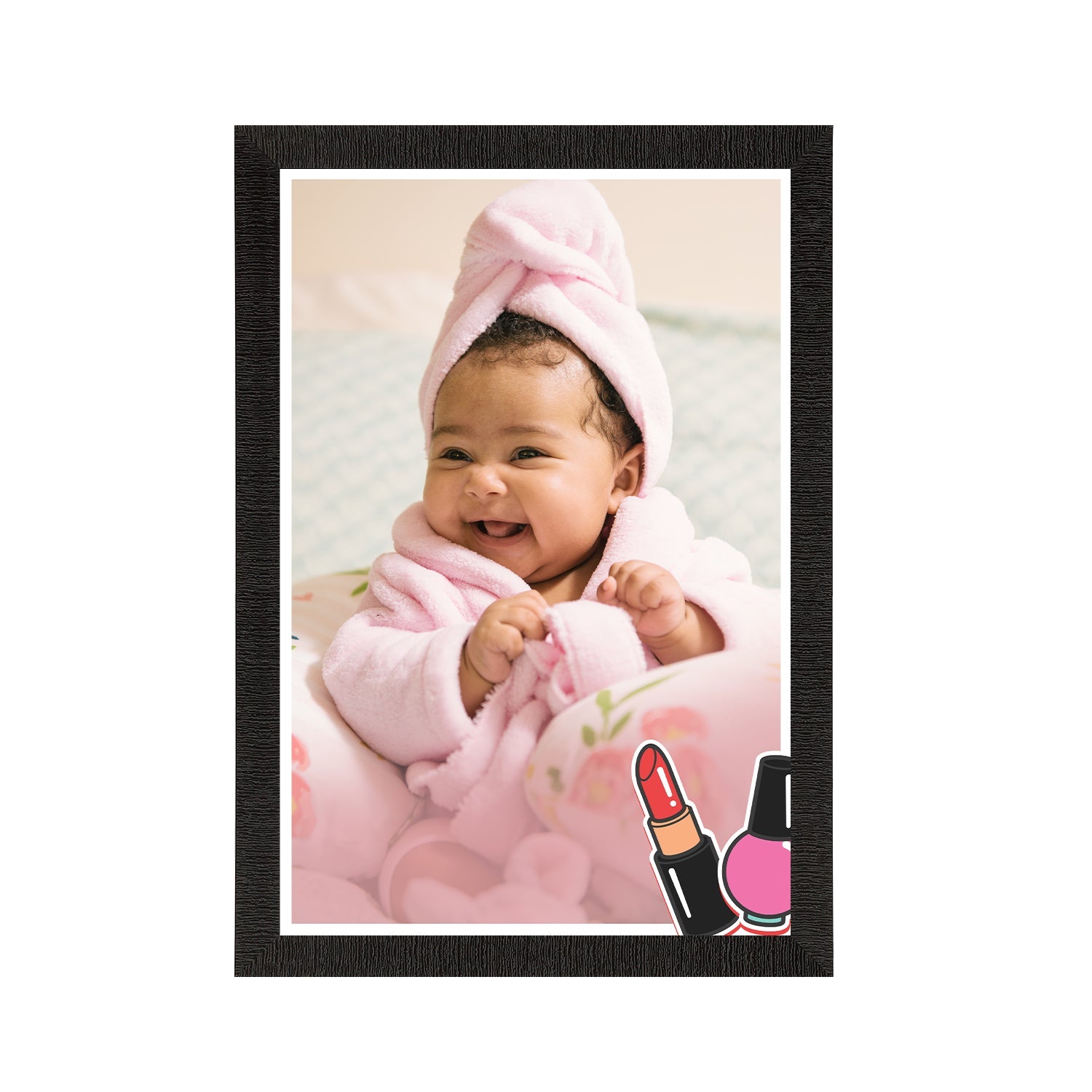 Cute Baby Painting Digital Printed Wall Art Kafalo
