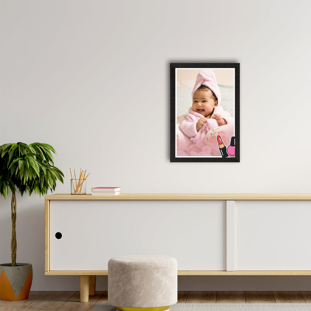 Cute Baby Painting Digital Printed Wall Art Kafalo