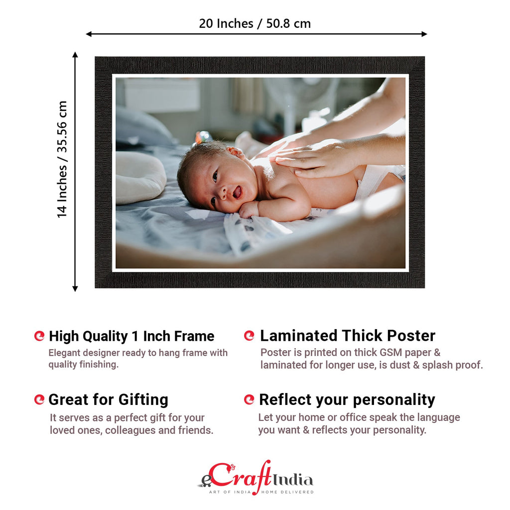 Cute Baby Painting Digital Printed Wall Art Kafalo