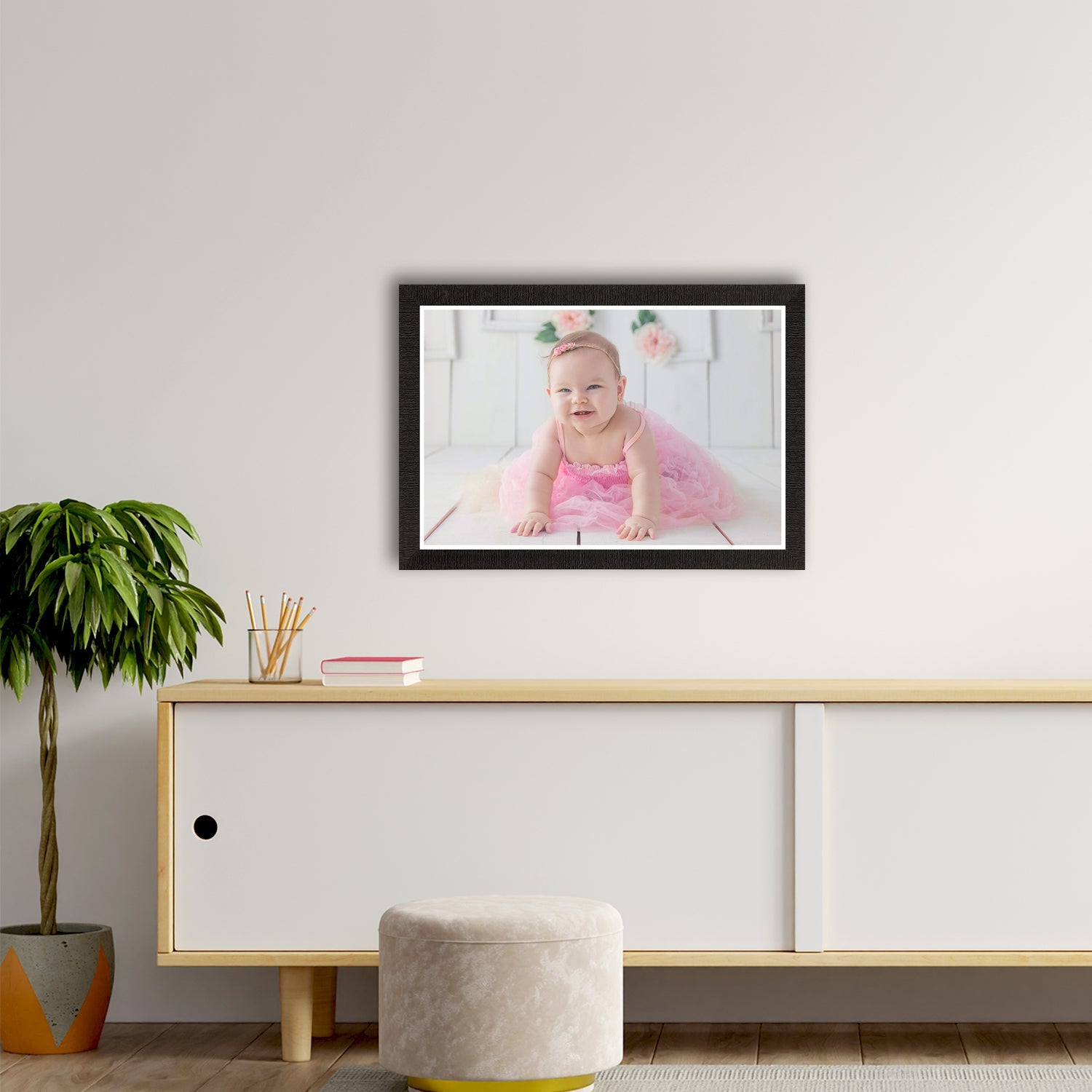 Cute Baby Painting Digital Printed Wall Art Kafalo