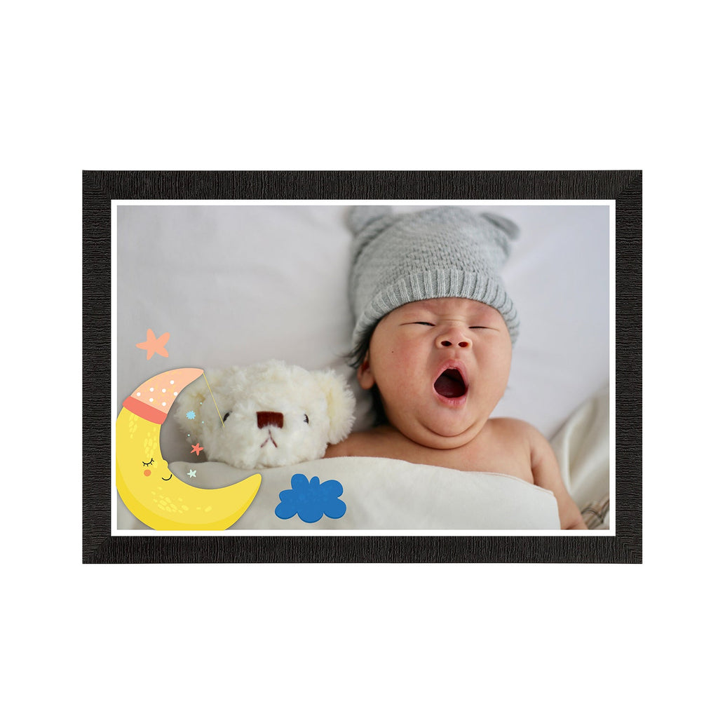 Cute Baby Painting Digital Printed Wall Art Kafalo