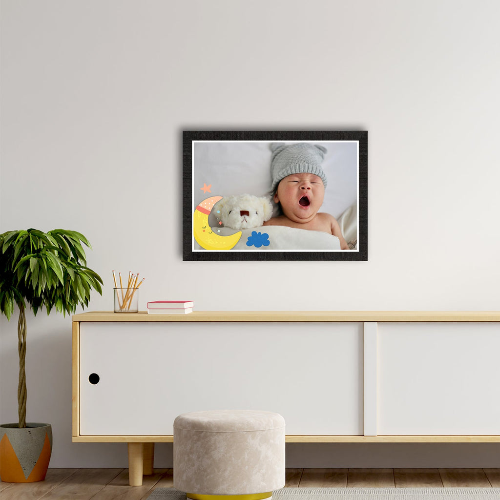 Cute Baby Painting Digital Printed Wall Art Kafalo