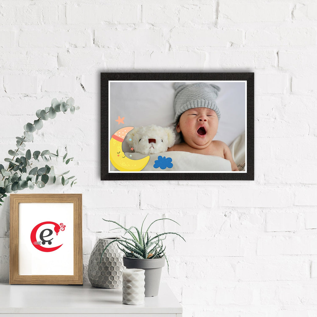Cute Baby Painting Digital Printed Wall Art Kafalo