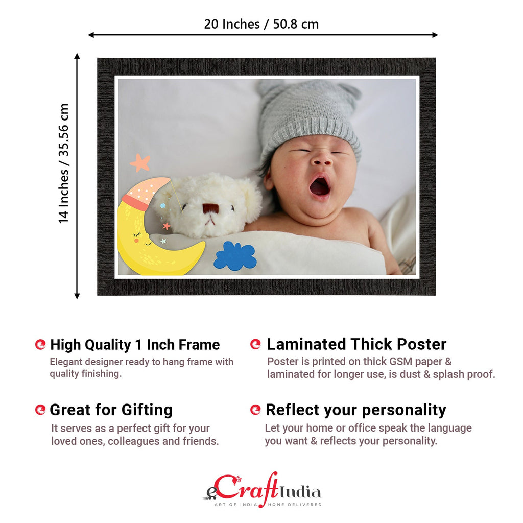 Cute Baby Painting Digital Printed Wall Art Kafalo