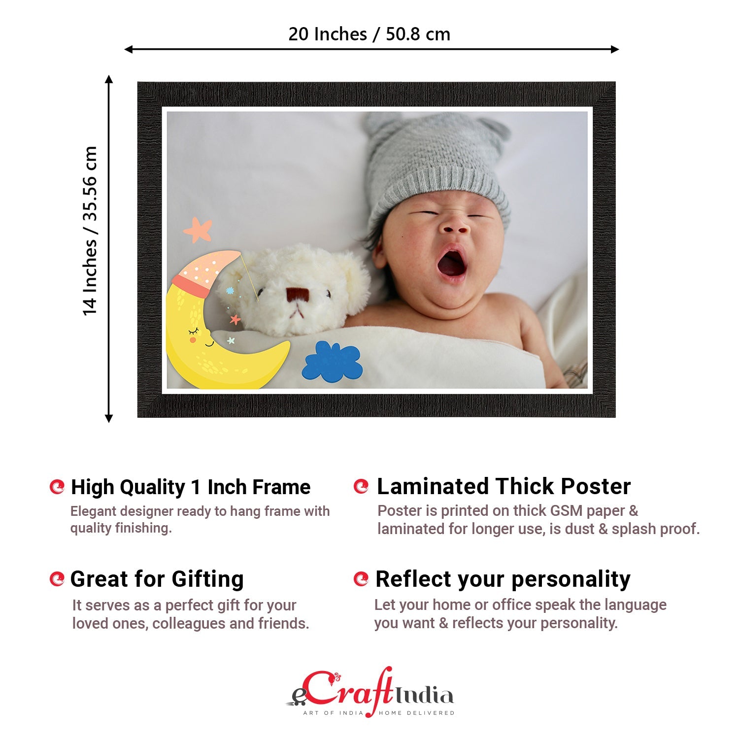 Cute Baby Painting Digital Printed Wall Art Kafalo