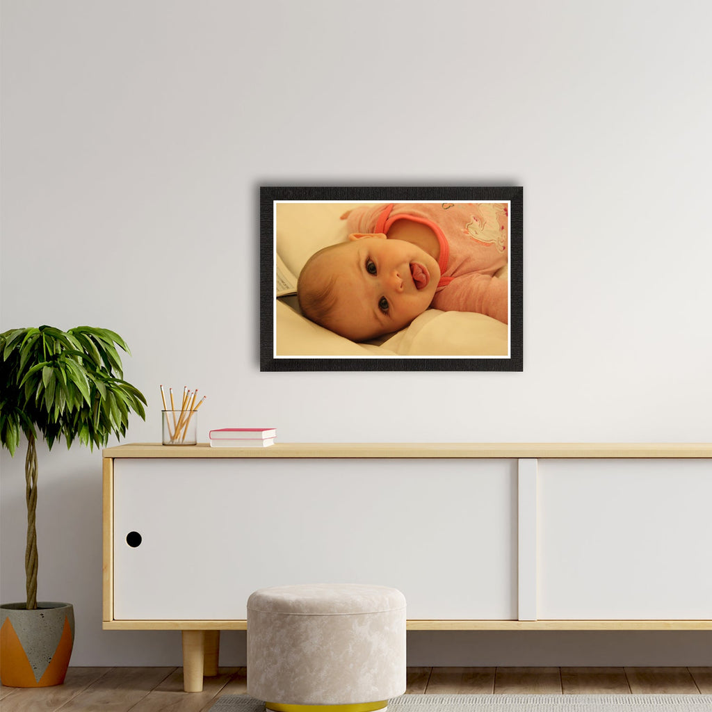 Cute Baby Painting Digital Printed Wall Art Kafalo