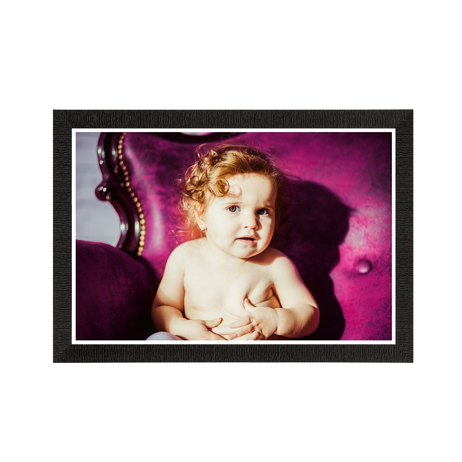 Cute Baby Painting Digital Printed Wall Art Kafalo
