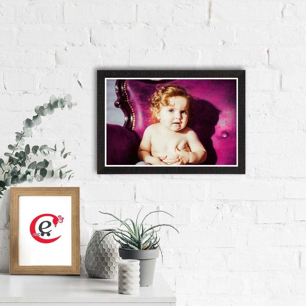 Cute Baby Painting Digital Printed Wall Art Kafalo