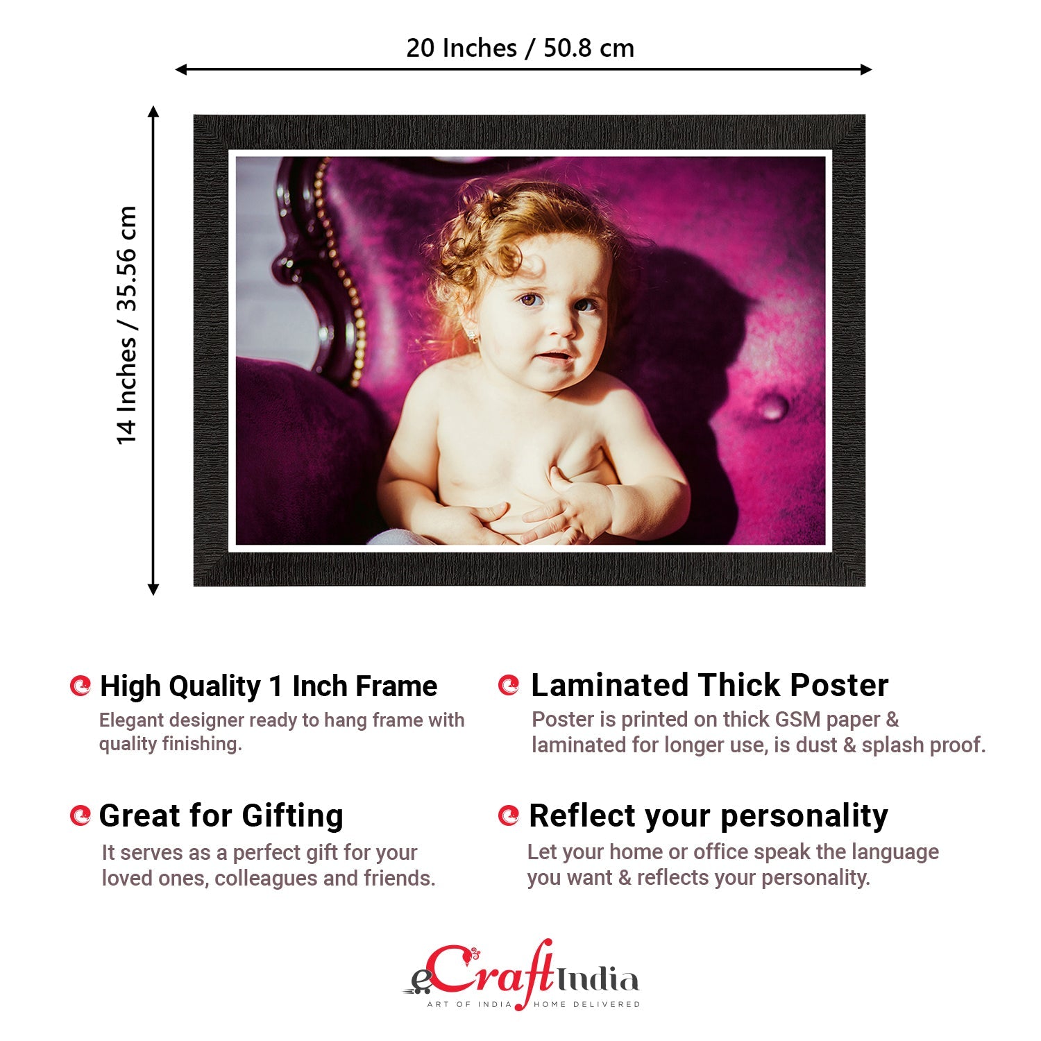 Cute Baby Painting Digital Printed Wall Art Kafalo