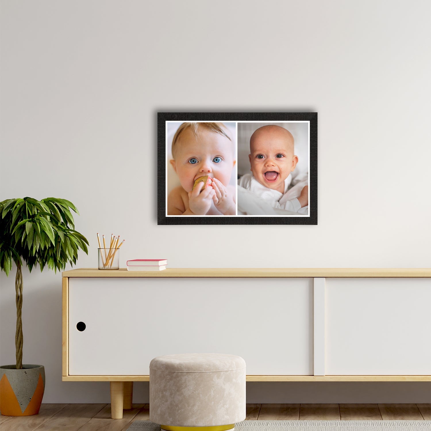 Cute Baby Painting Digital Printed Wall Art Kafalo