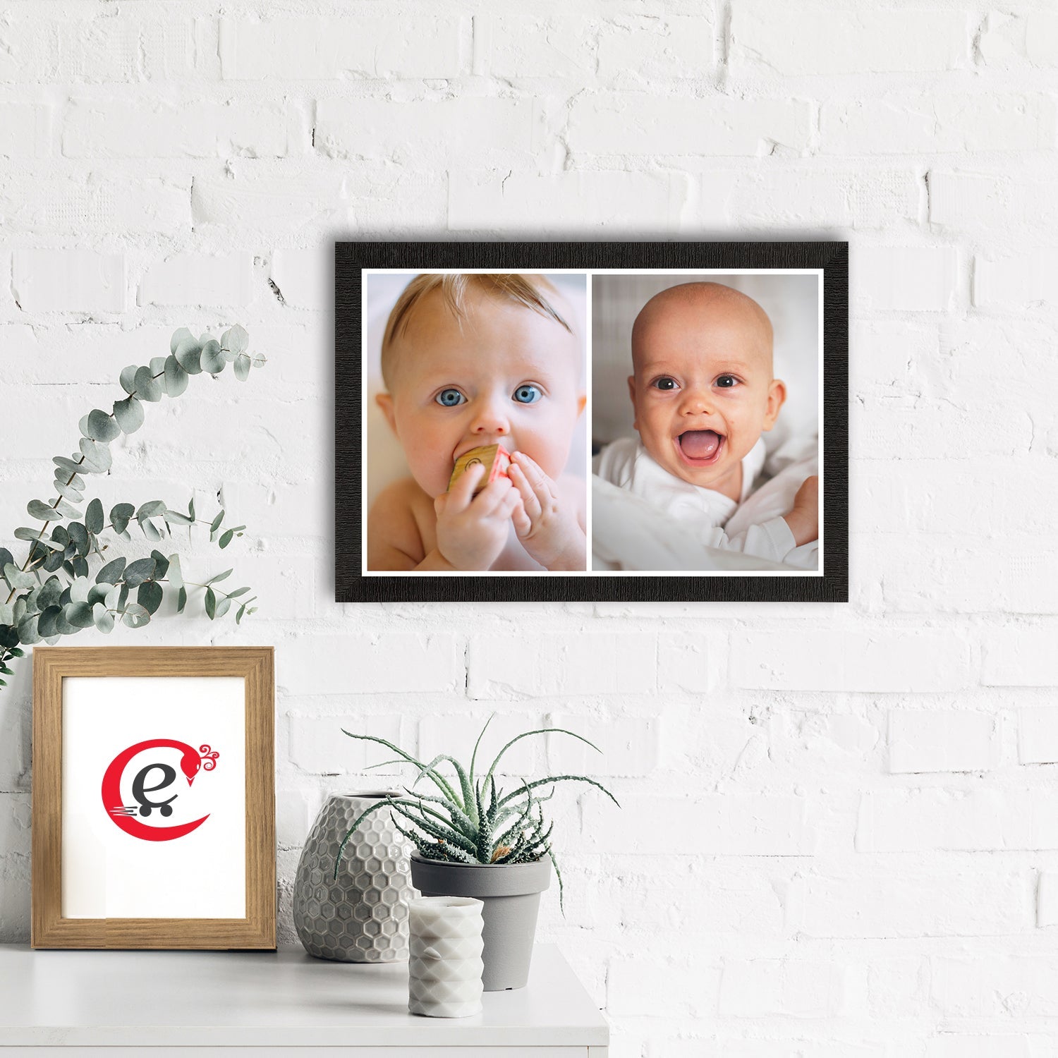 Cute Baby Painting Digital Printed Wall Art Kafalo