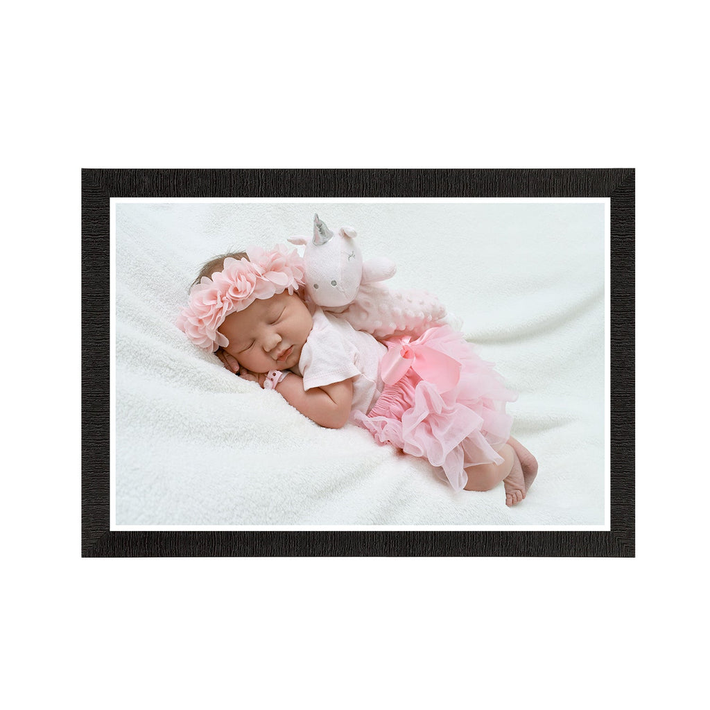 Cute Baby Painting Digital Printed Wall Art Kafalo
