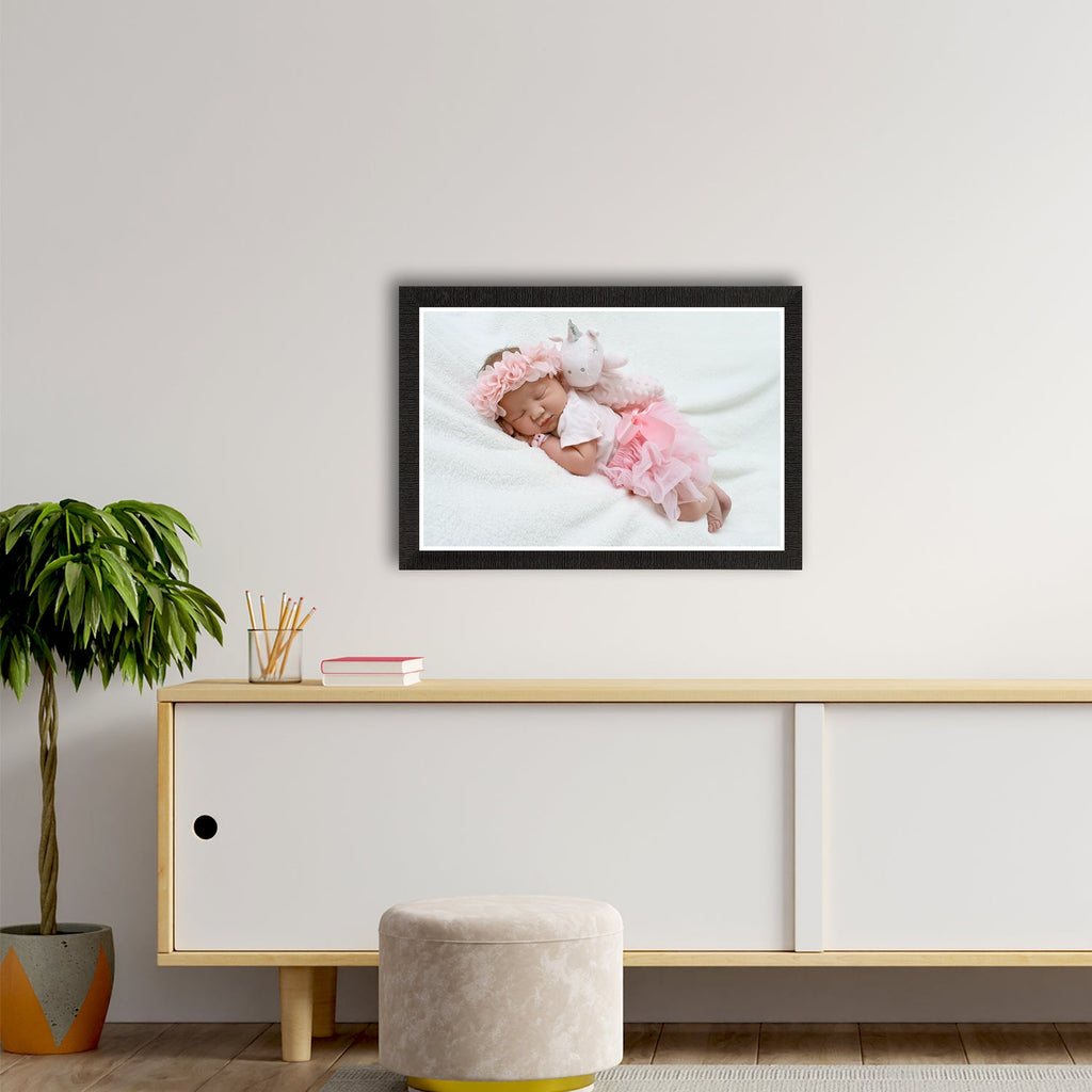 Cute Baby Painting Digital Printed Wall Art Kafalo