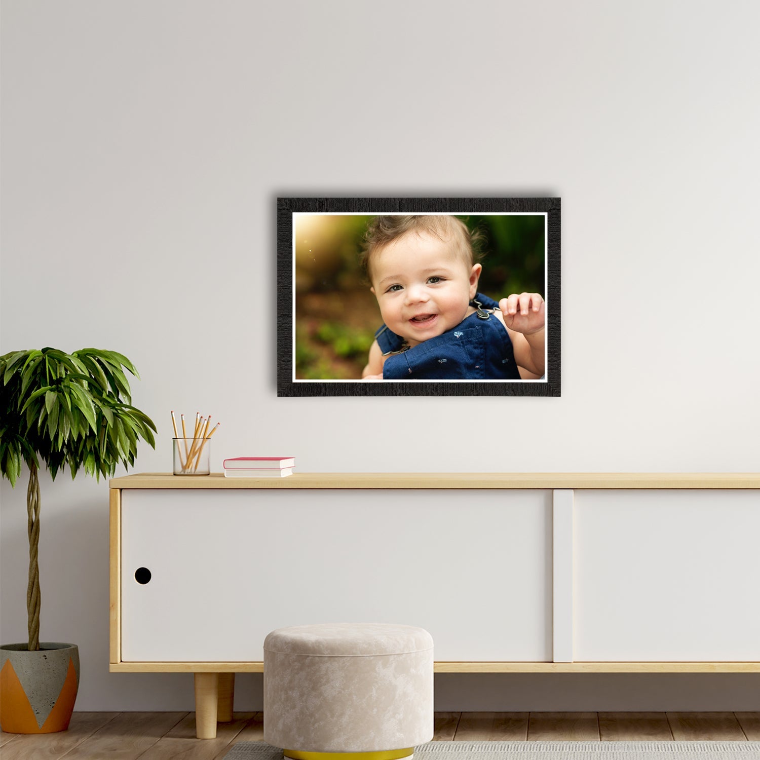 Cute Baby Painting Digital Printed Wall Art Kafalo