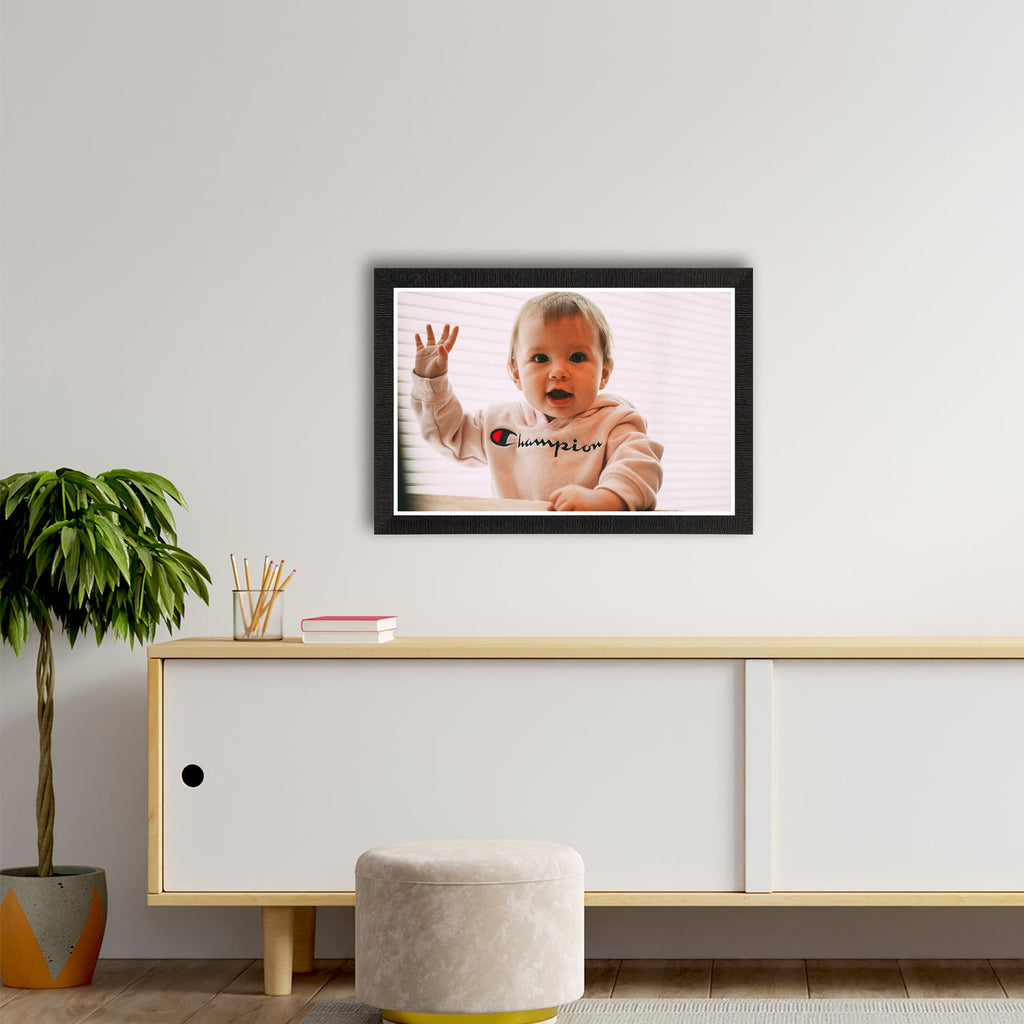 Cute Baby Painting Digital Printed Wall Art Kafalo