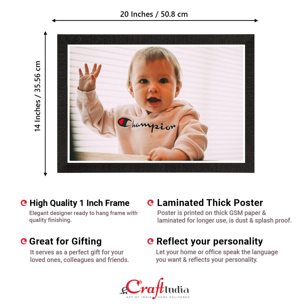 Cute Baby Painting Digital Printed Wall Art Kafalo