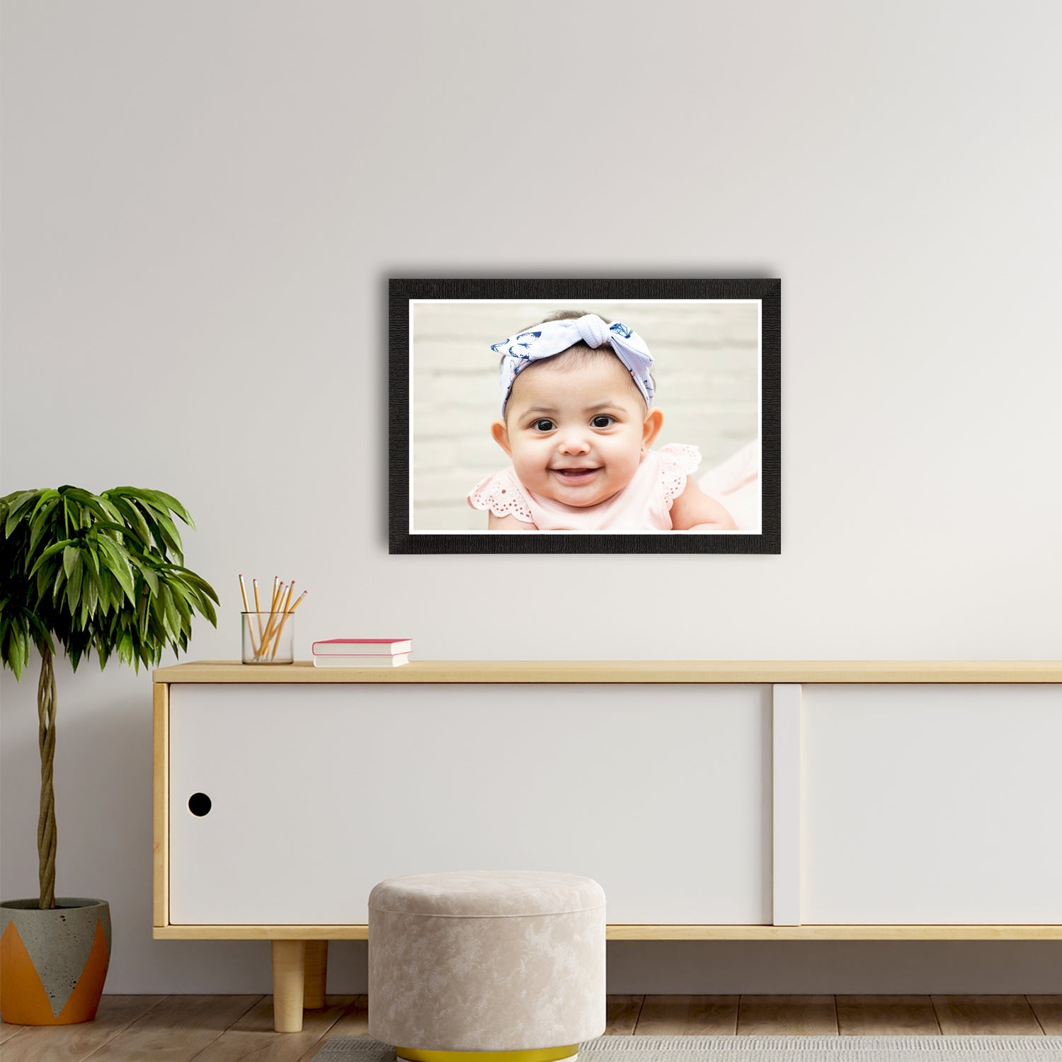 Cute Baby Painting Digital Printed Wall Art Kafalo