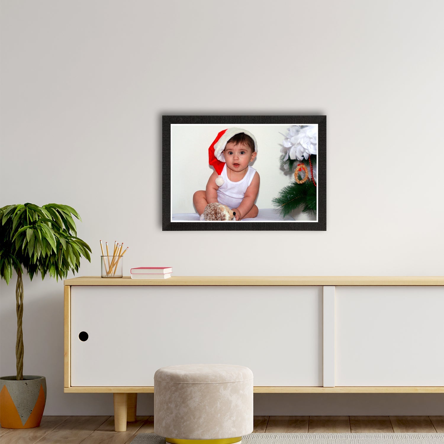 Cute Baby Painting Digital Printed Wall Art Kafalo
