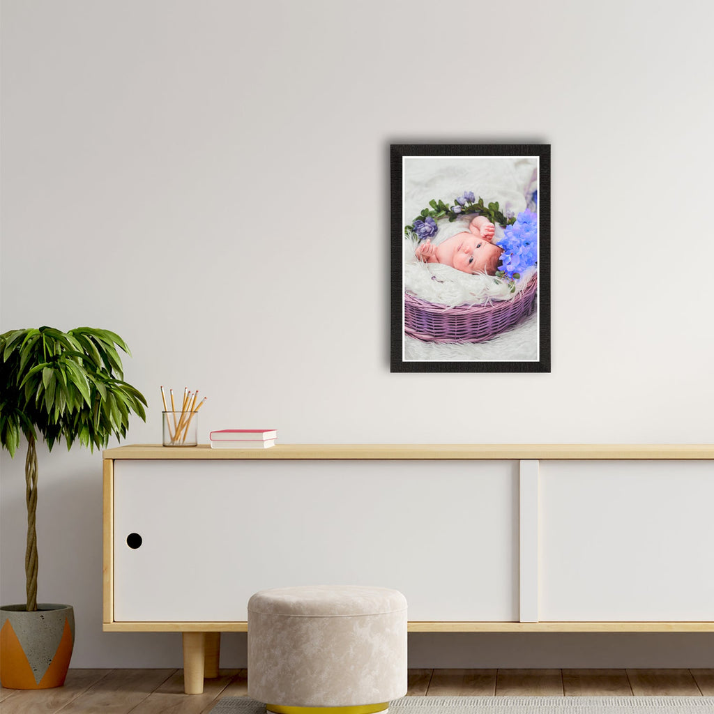 Cute Baby Painting Digital Printed Wall Art Kafalo