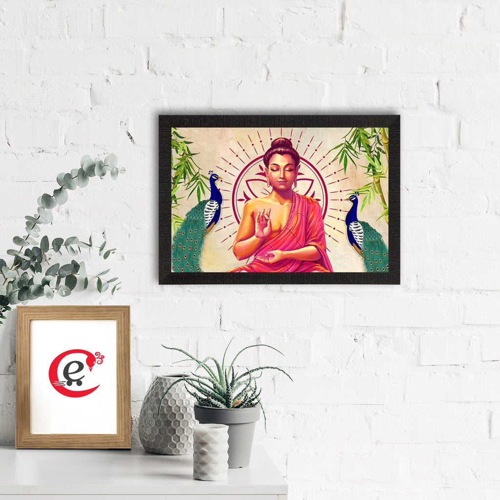 Lord Ganesha Satin Matt Texture UV Art Painting Kafalo