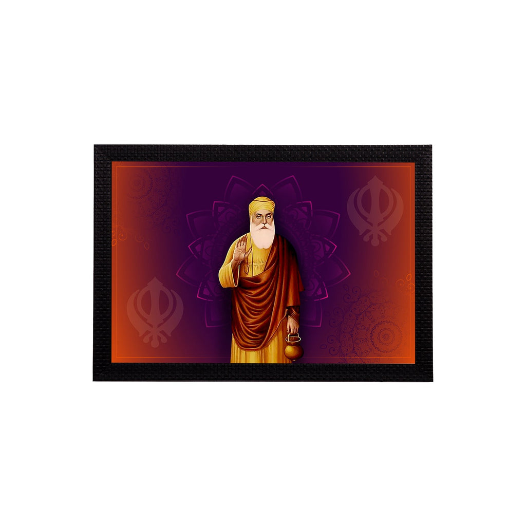 Shri Guru Nanak Dev Ji Painting Digital Printed Religious Wall Art Kafalo