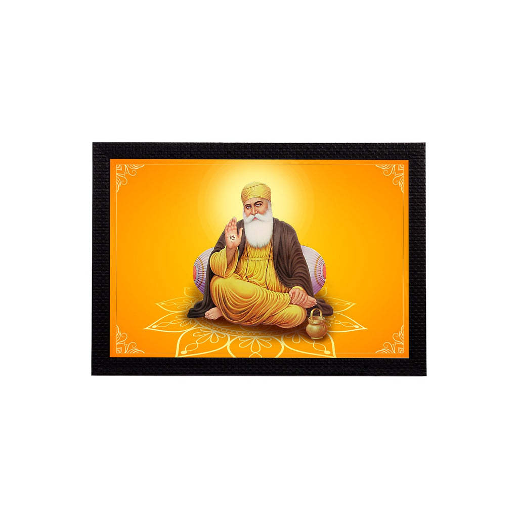 Shri Guru Nanak Dev Ji Painting Digital Printed Religious Wall Art Kafalo