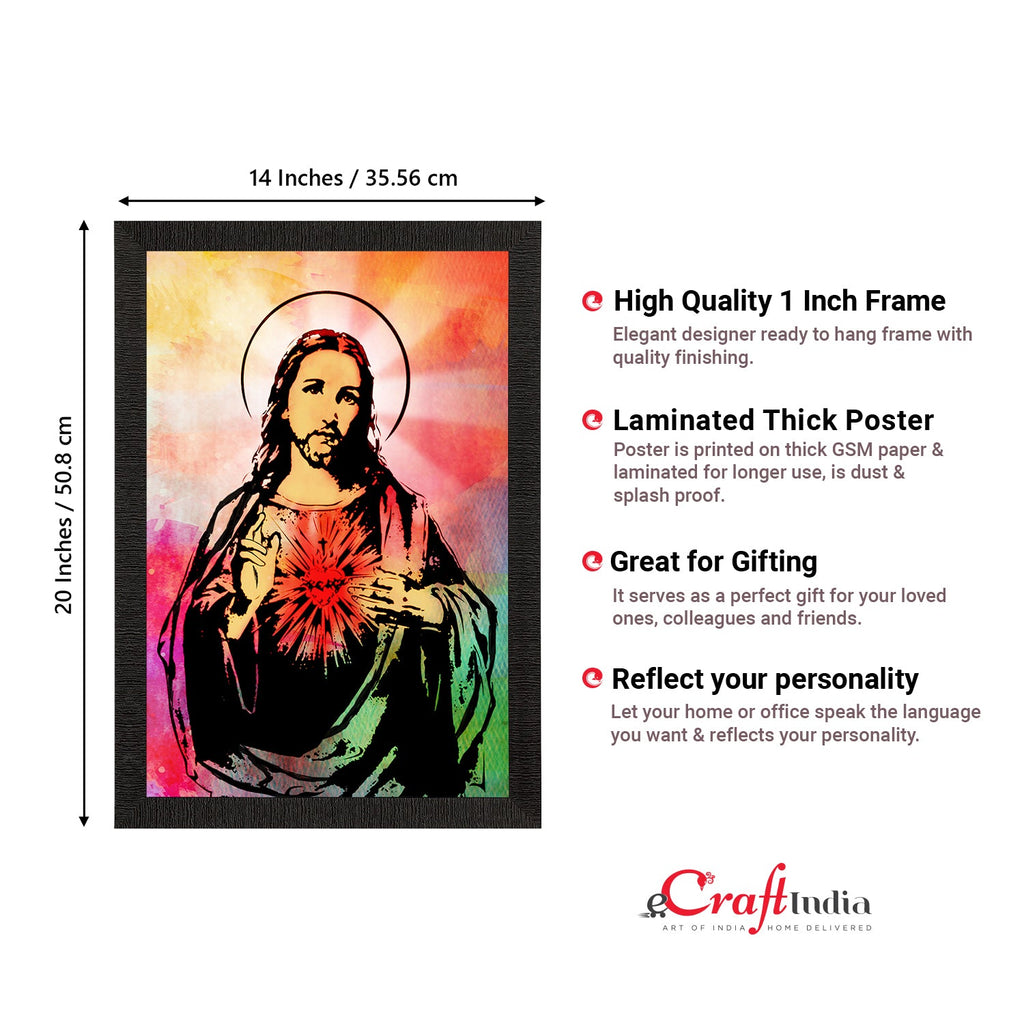 Jesus Christ Painting Digital Printed Religious Wall Art Kafalo