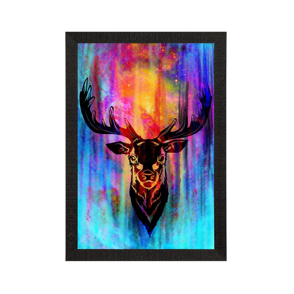 Reindeer Satin Matt Texture UV Art Painting Kafalo